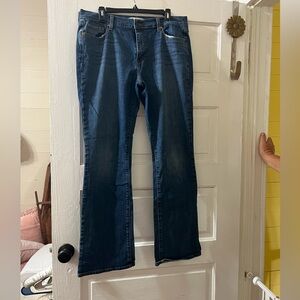 Levi's Women's Dark Blue Bootcut Jeans